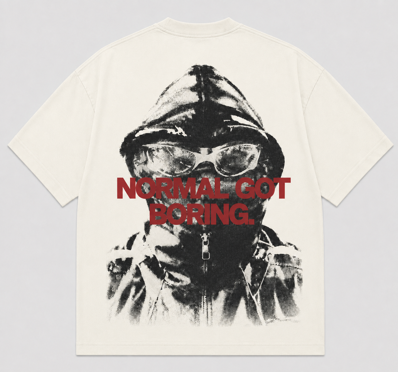 Normal Got Boring T-shirt in ivory